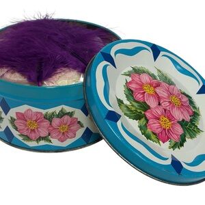 Collectible Tin filled with Craft Trim, Lace, etc for Junk Journals, Card Making